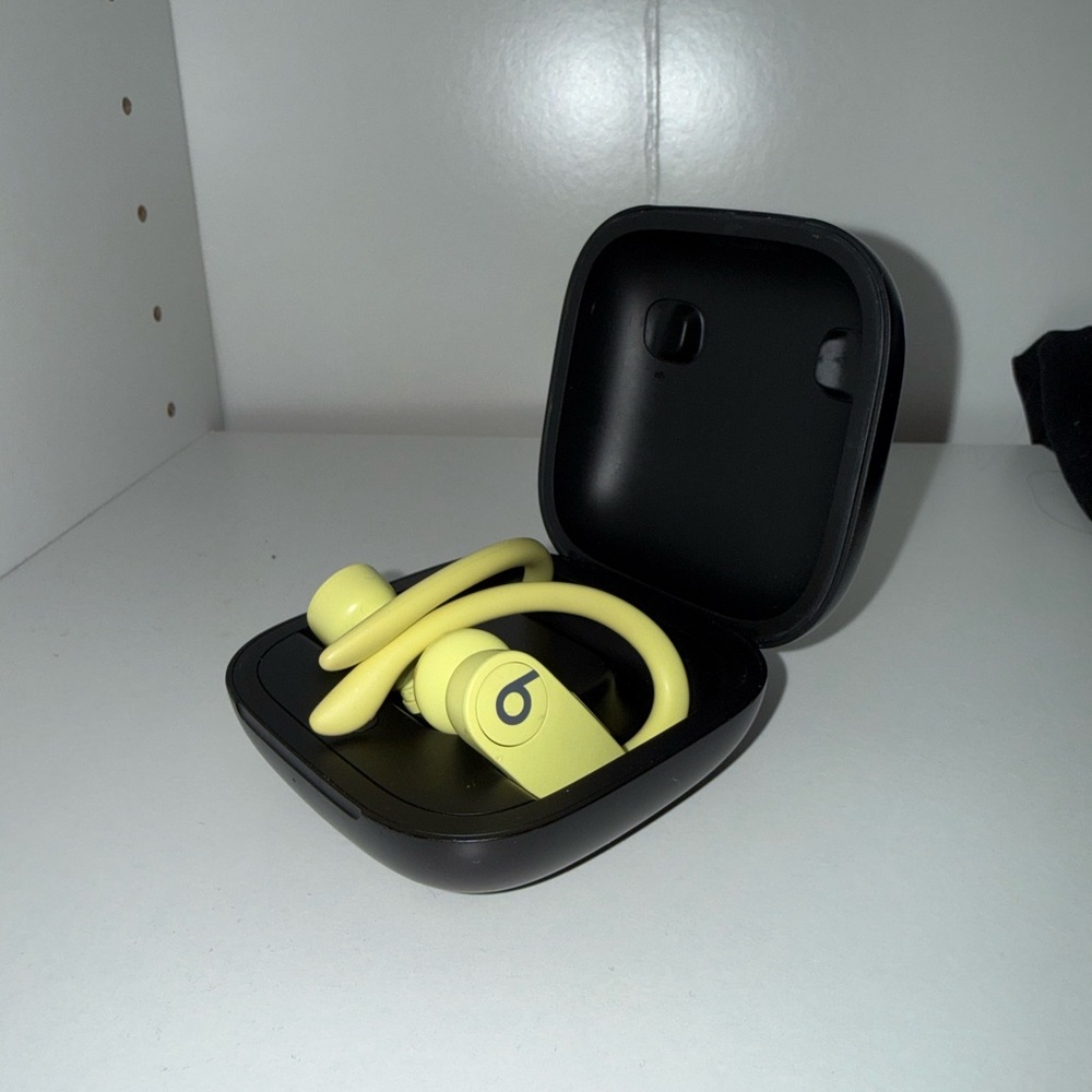 Beats by Dre Yellow Wireless Earbuds
